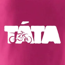 Táta nápis - motorka enduro