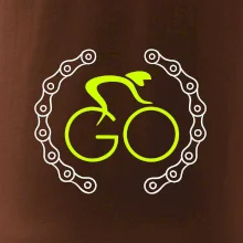 GO cyklista (fluo potisk)
