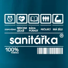 Čárový kód sanitářka