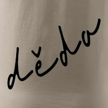 Mikina děda se jmény dětí