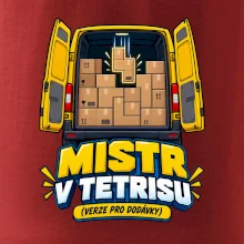 Mistr v tetrisu pro dodávky
