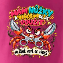 Mám nůžky a nebojím se je použít