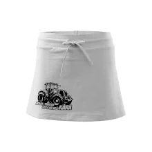 Holky, traktor stojí víc než kára