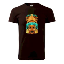 Mayové maska s pyramidou