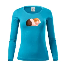 Morče - kreslené z boku