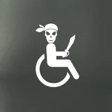 Pirát vozíčkář Pirát vozíčkář