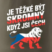Lev - Je těžké být skromný když jsi čech