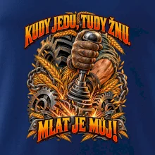 Kudy jedu tudy žnu řadicí páka traktoru