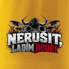 Nerušit ladím bouři - metalový bubeník