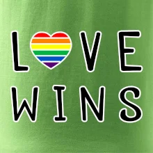 Love wins nápis