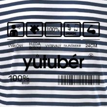 Čárový kód - youtuber