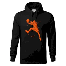 Basketball player splash