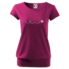 Dráha letu včely - vlnovka