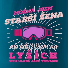 Lyže - možná jsem starší žena