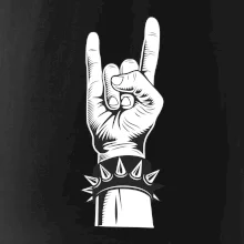 Rock ruka s náramkem