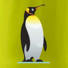 Tučňák se žlutou nákrčenkou