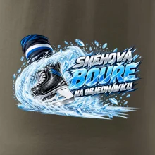 Hokejová sněhová bouře