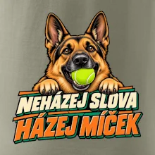 Neházej slova házej míček - vlčák