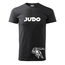 Judo nápis + postavy