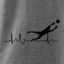 Ekg fotbal brankář