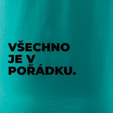 VŠECHNO JE V POŘÁDKU.