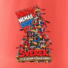 Nikdy nemáš dost svěrek - vysoká věž truhlářských svěrek