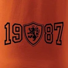 Narozeninový motiv - znak - 1987