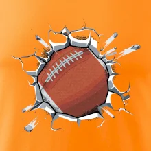 Americký fotbal míč v triku