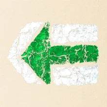 Párová turistická značka zelená