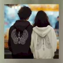 Párova mikina - Jeho anděl , Její strážce