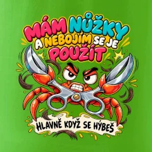 Mám nůžky a nebojím se je použít
