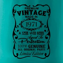 Vintage Etiketa - 1971