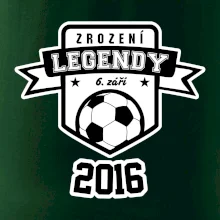 Zrození fotbalové legendy - tvůj den a rok narození