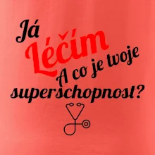 Já léčím - tvoje superschopnost? Šikmý nápis