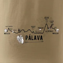 Profil kopců - Kolem Pálavy Profil kopců - Kolem Pálavy