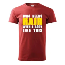 Who Needs Hair With A Body Like This