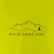 Rychlebské hory minimalistický motiv na výlet