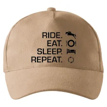 Ride Eat Sleep Repeat koně