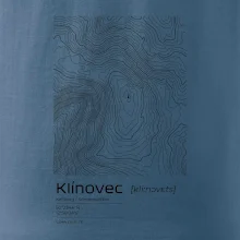Klínovec - vrstevnice v obdélníku