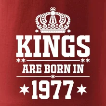 Kings are born in 1977