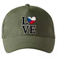 Love Česká vlajka