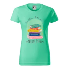 Holka, která miluje čtení