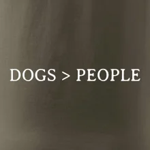 Dogs > People