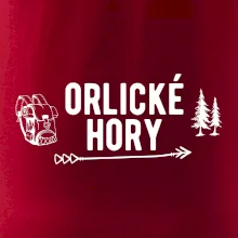 Orlické hory nápis