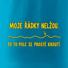 Moje řádky nelžou křivé polní brázdy