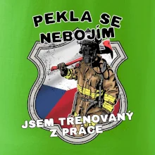 Hasič jsem trénovaný z práce
