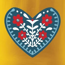 Folklor - srdce modré plné