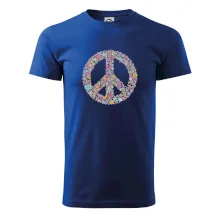 Peace symbol lístečky