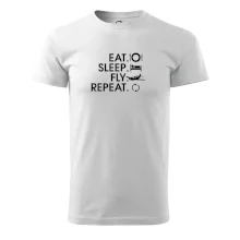 Eat sleep fly repeat Eat sleep fly repeat