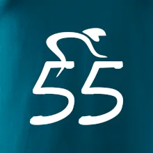 Cyklista slaví pětapadesátku (55)
